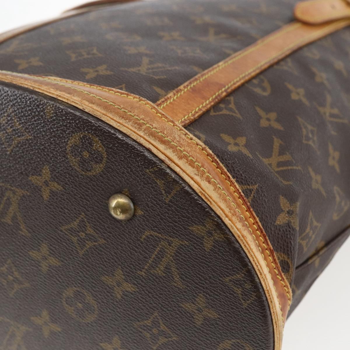 LOUIS VUITTON Monogram Bucket GM Shoulder Bag M42236 LV Auth 168011