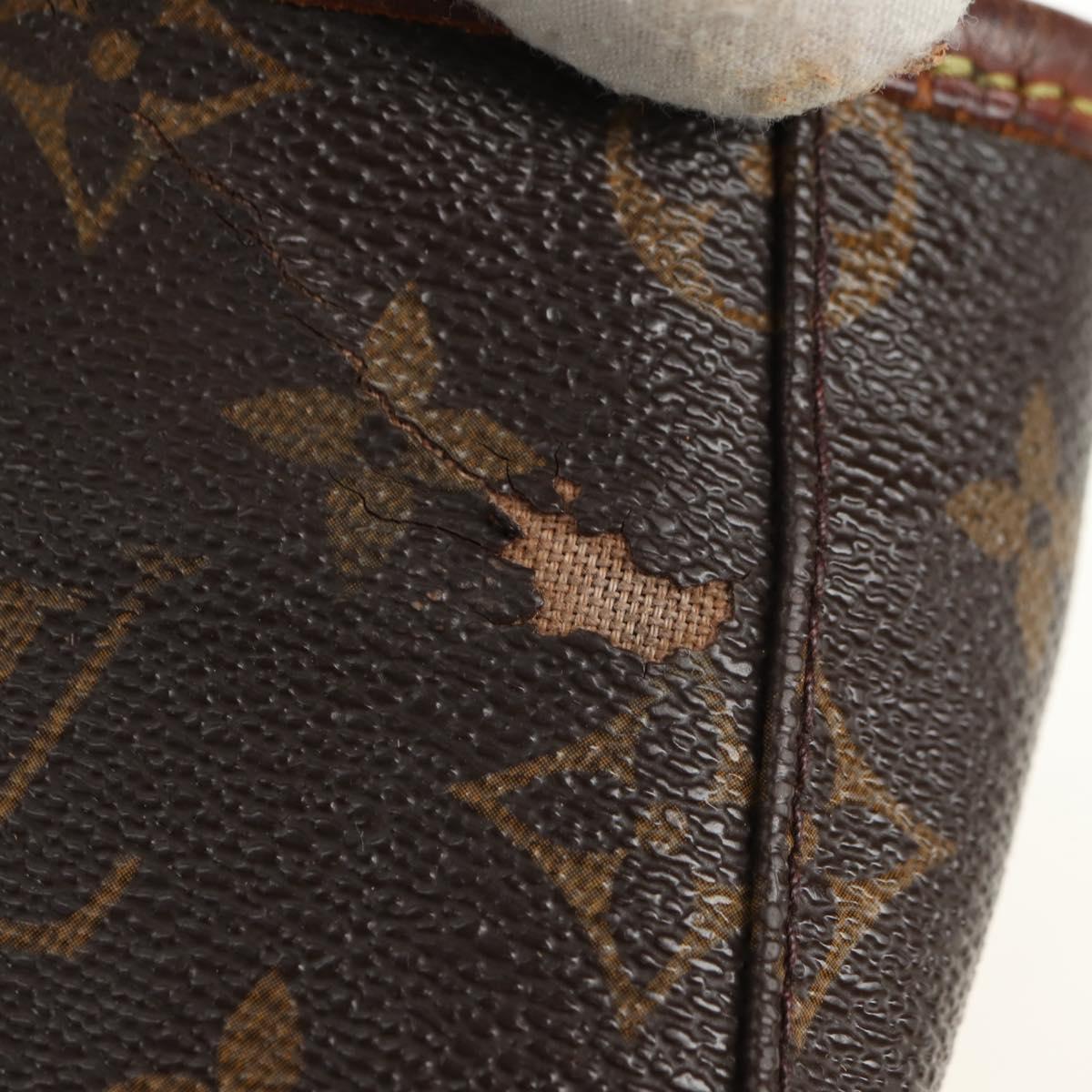 LOUIS VUITTON Monogram Bucket GM Shoulder Bag M42236 LV Auth 168011