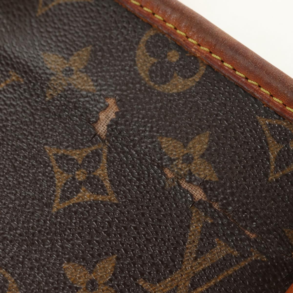 LOUIS VUITTON Monogram Bucket GM Shoulder Bag M42236 LV Auth 168011