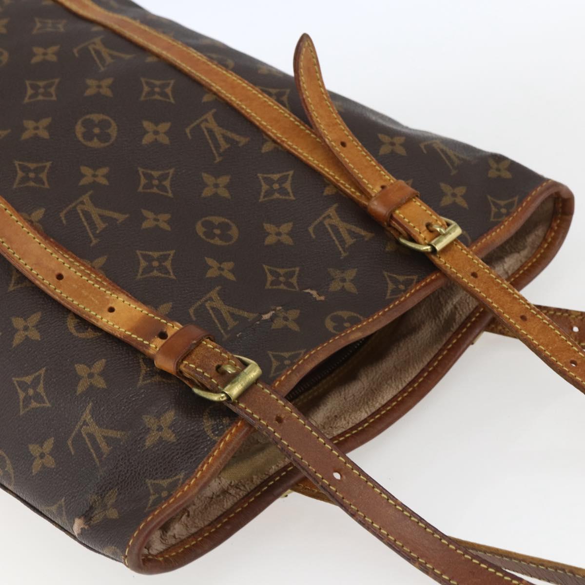 LOUIS VUITTON Monogram Bucket GM Shoulder Bag M42236 LV Auth 168011