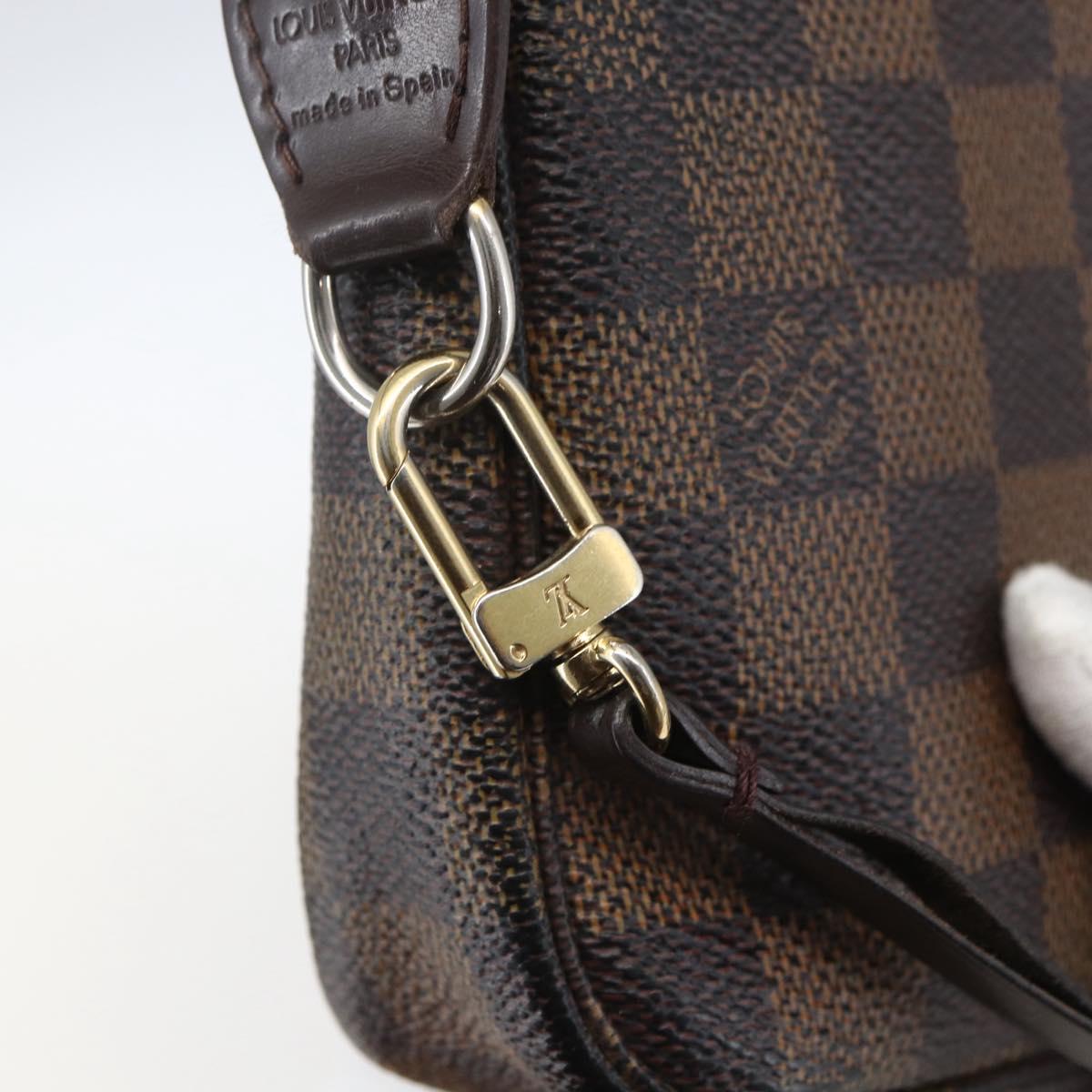 LOUIS VUITTON Damier Ebene Pochette Accessoires Pouch N41206 LV Auth 168013