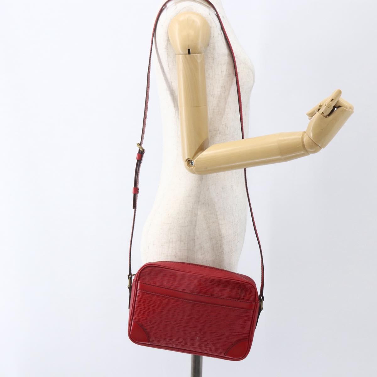 LOUIS VUITTON Epi Trocadero 23 Shoulder Bag Red M52307 LV Auth 168021
