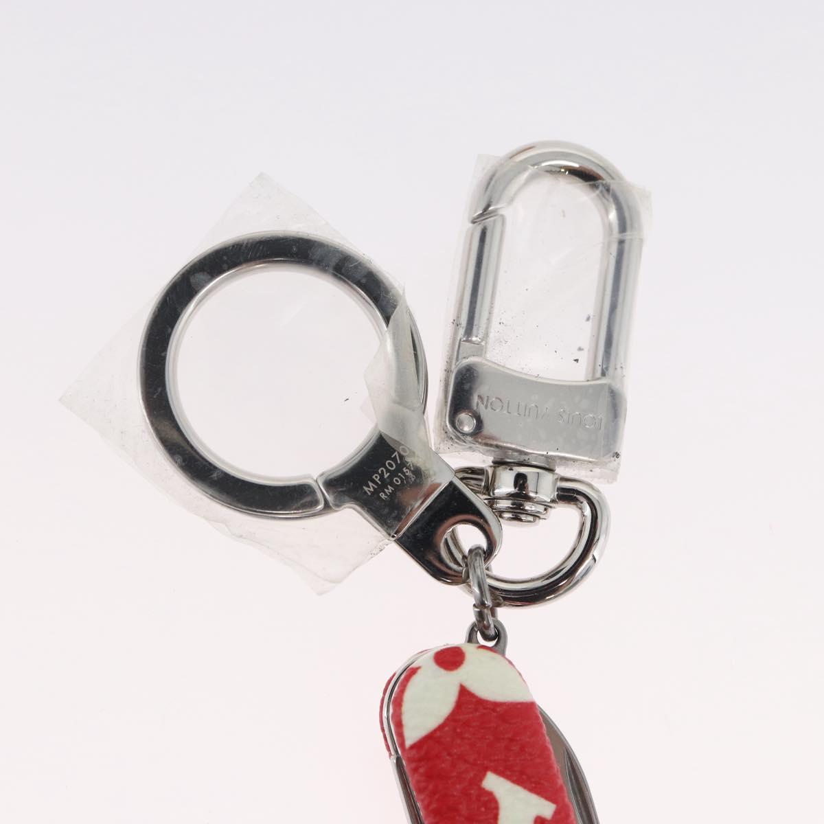 LOUIS VUITTON Monogram LV x Supreme Pocket Knife Key Chain MP2070 Auth 168051SM