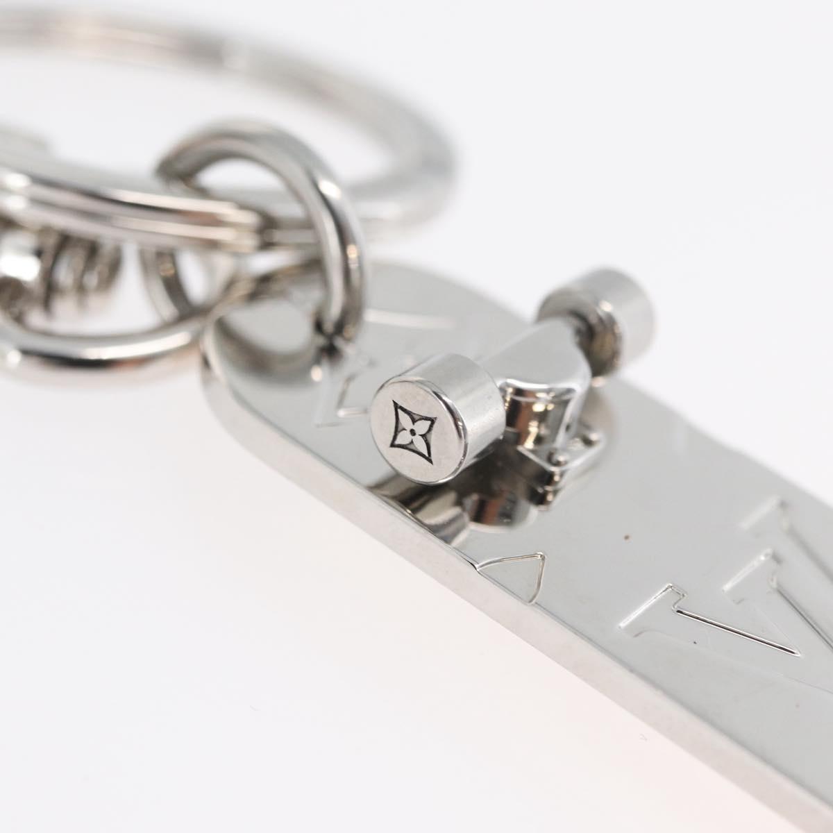 LOUIS VUITTON Porte Cres Skate Board Charm metal Beige MP3135 LV Auth 168052M