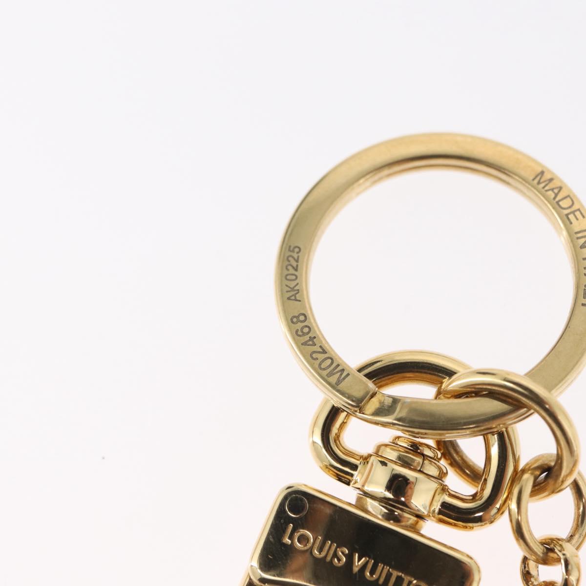 LOUIS VUITTON LV Iconic Superflat Charm metal Gold Tone M02468 LV Auth 168053SAM