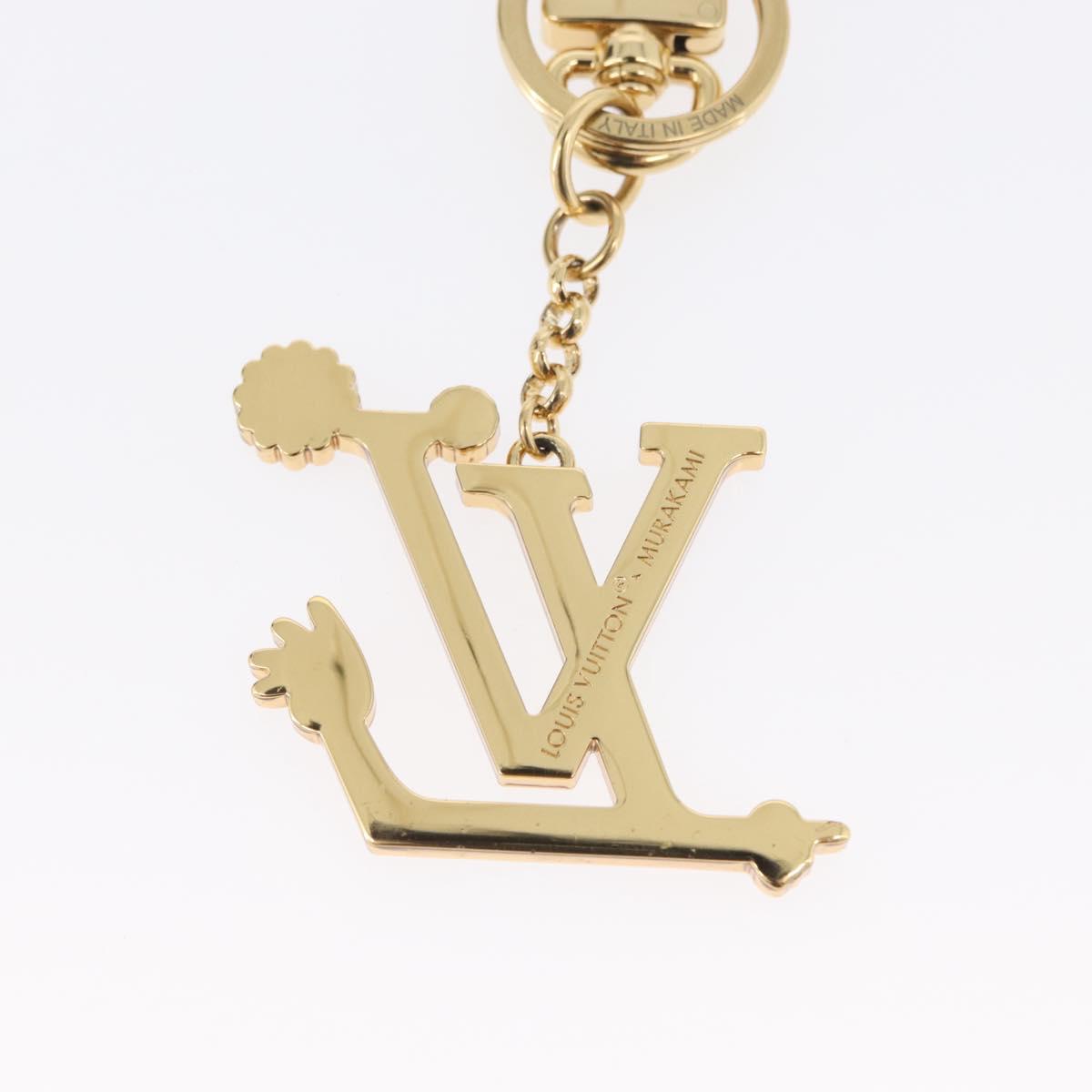 LOUIS VUITTON LV Iconic Superflat Charm metal Gold Tone M02468 LV Auth 168053SAM