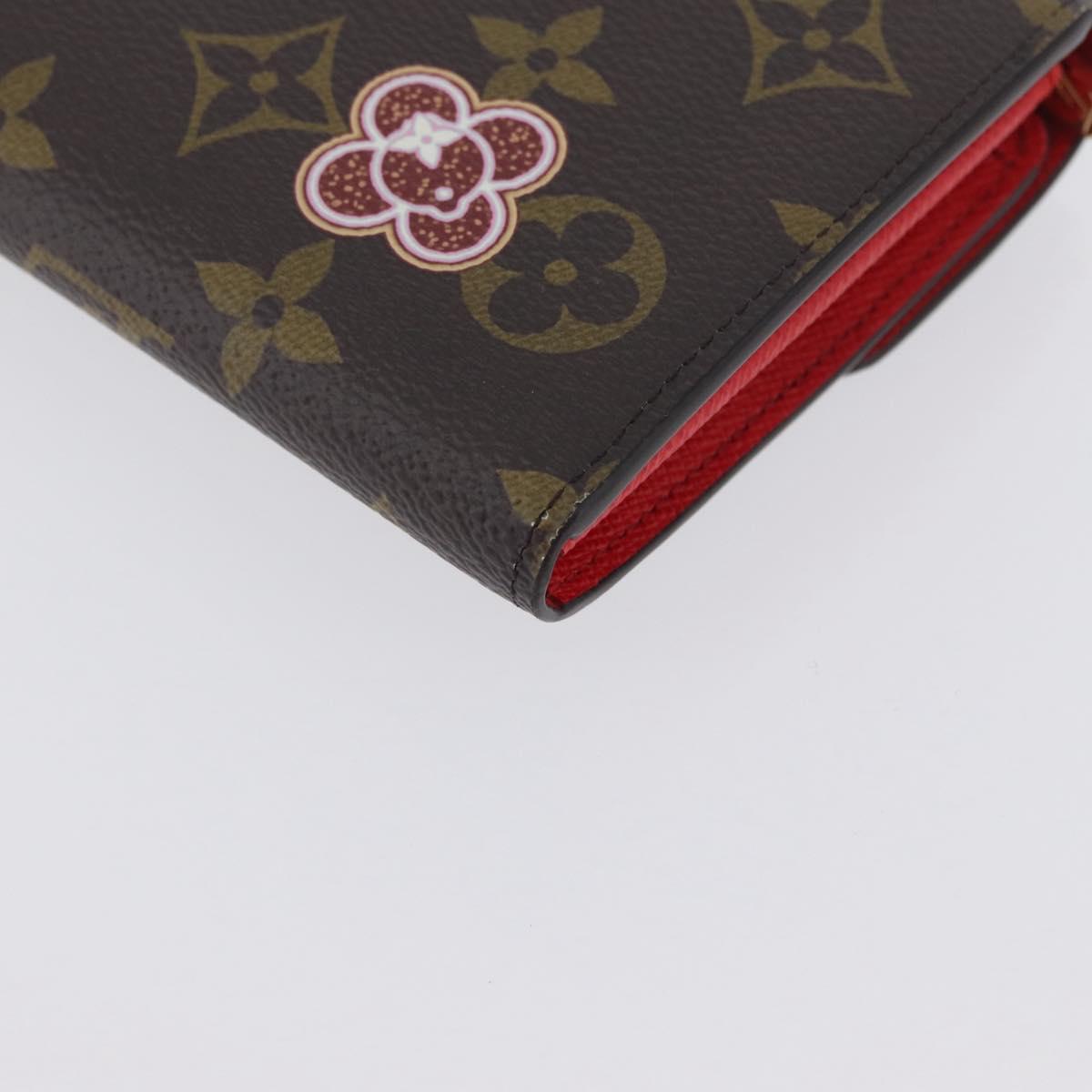 LOUIS VUITTON Monogram Vivienne Portefeuille Sarah Wallet M12207 Auth 168055SM