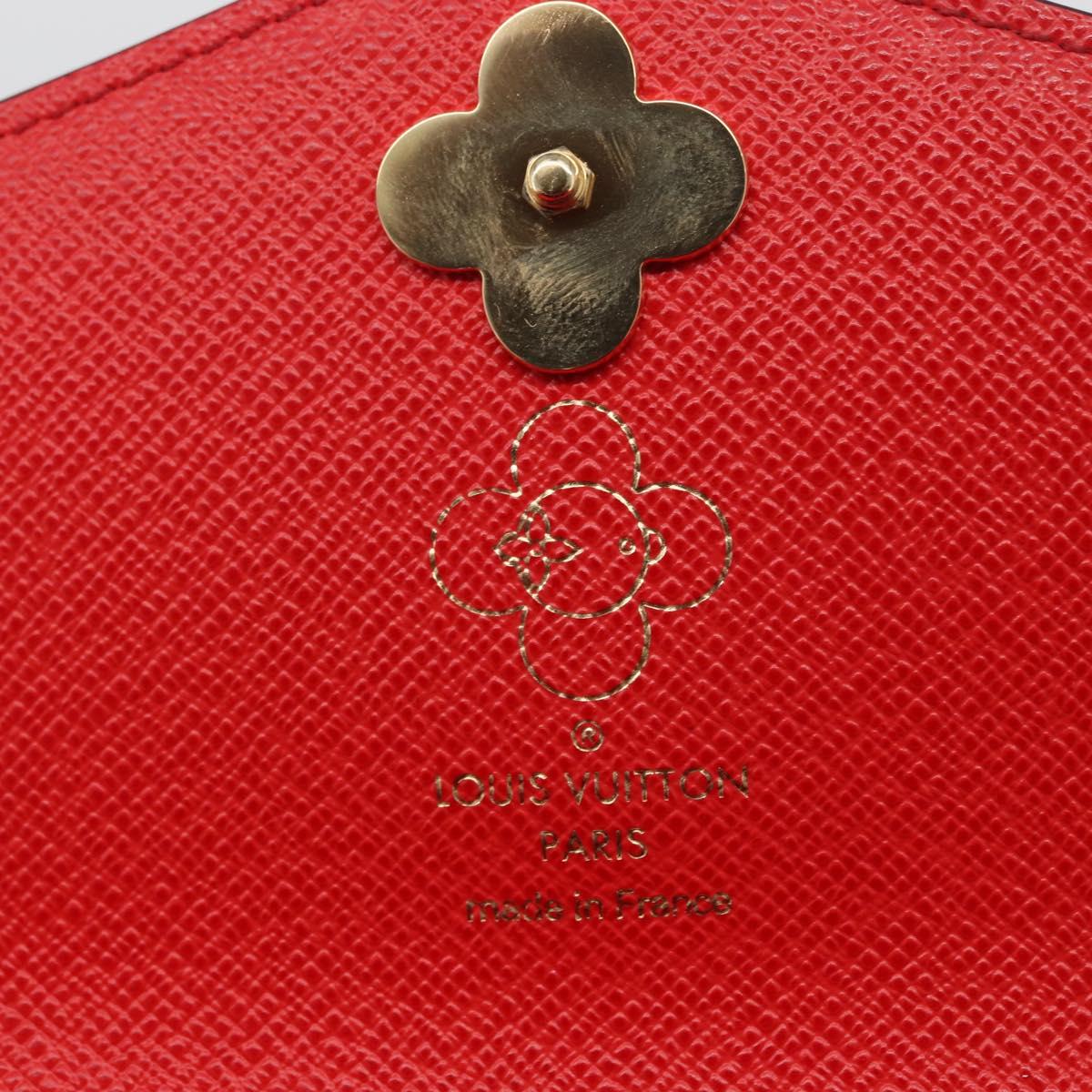 LOUIS VUITTON Monogram Vivienne Portefeuille Sarah Wallet M12207 Auth 168055SM
