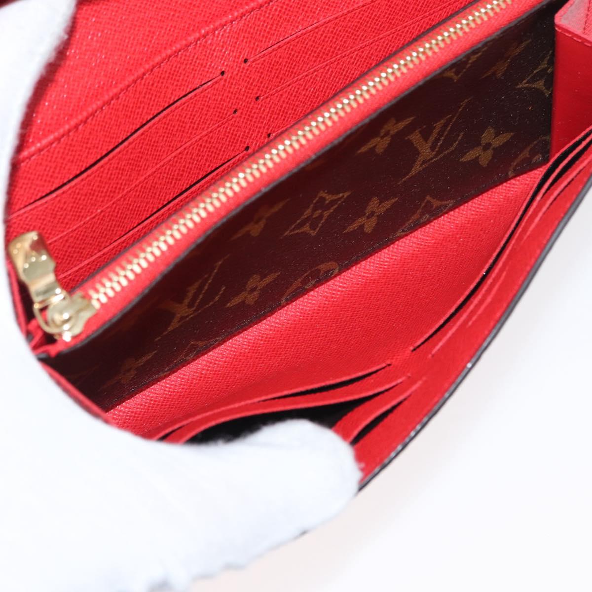 LOUIS VUITTON Monogram Vivienne Portefeuille Sarah Wallet M12207 Auth 168055SM