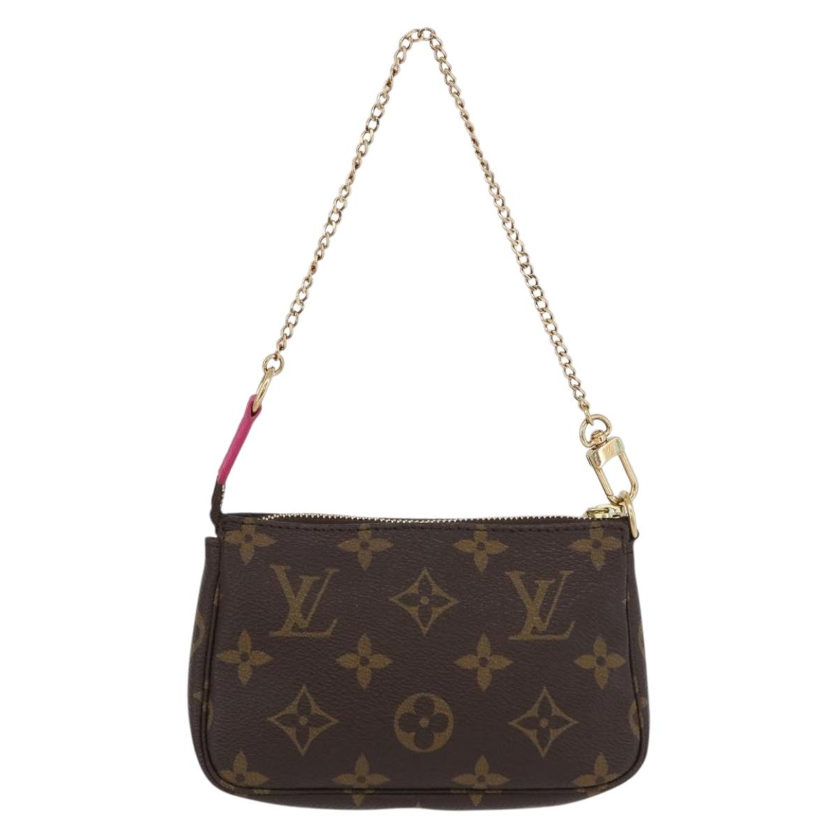 LOUIS VUITTON Monogram Ski Bear Mini Pochette Accessoires Pouch M67769 168066SAM