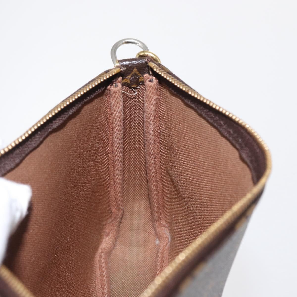 LOUIS VUITTON Monogram Pochette Accessoires Pouch M51980 LV Auth 168075