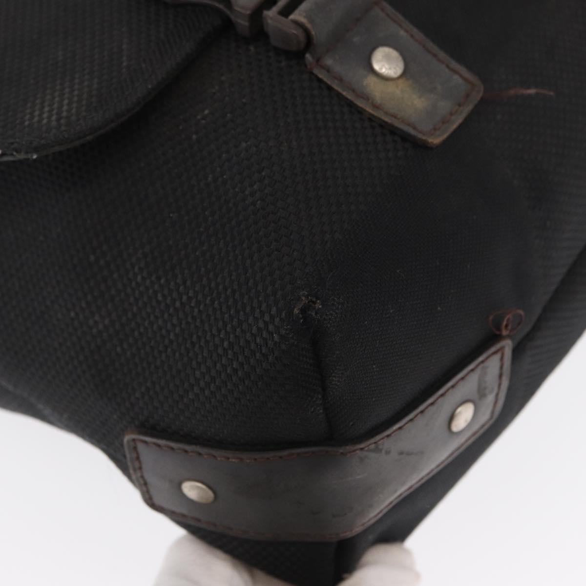 LOUIS VUITTON Damier Geant Roux Shoulder Bag Black M93079 LV Auth 168094