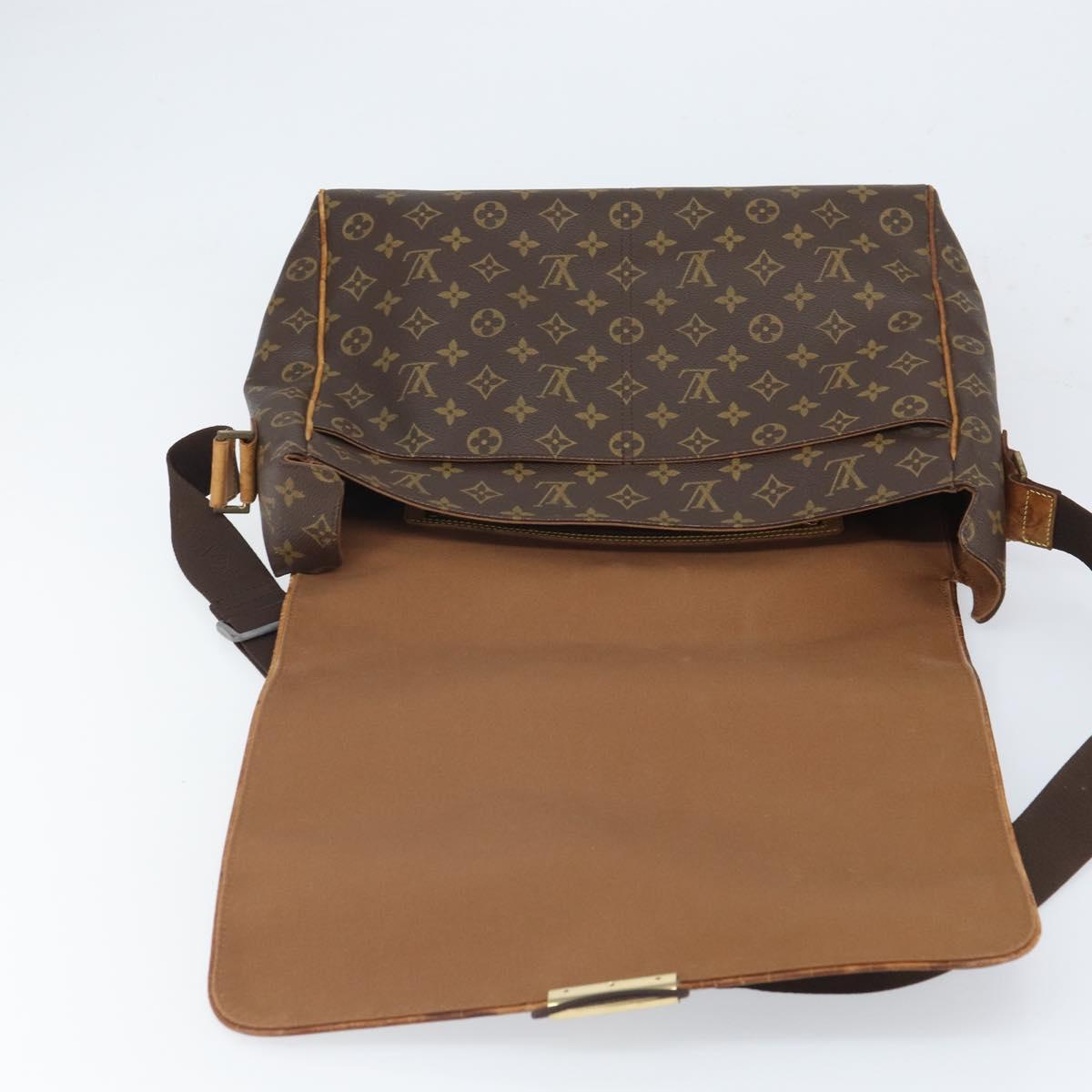 LOUIS VUITTON Monogram Abbesses Shoulder Bag M45257 LV Auth 168107