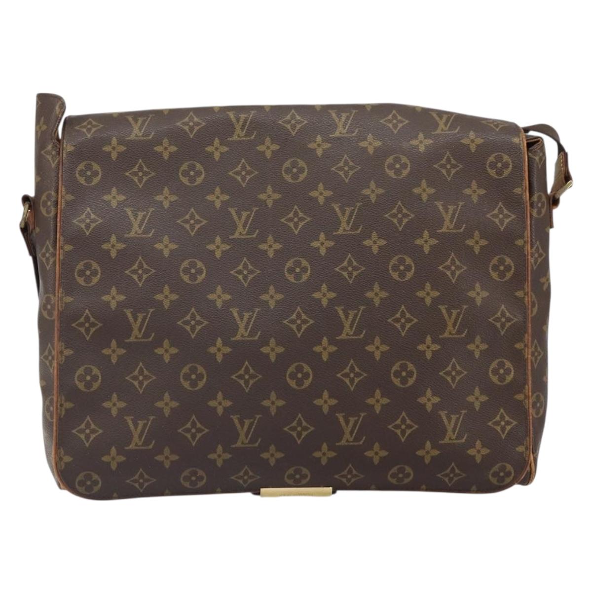 LOUIS VUITTON Monogram Abbesses Shoulder Bag M45257 LV Auth 168107