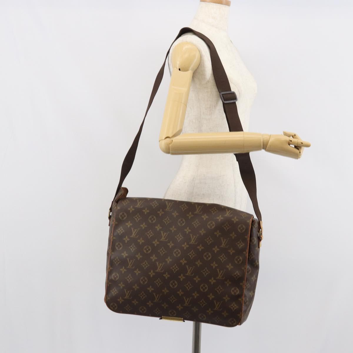 LOUIS VUITTON Monogram Abbesses Shoulder Bag M45257 LV Auth 168107