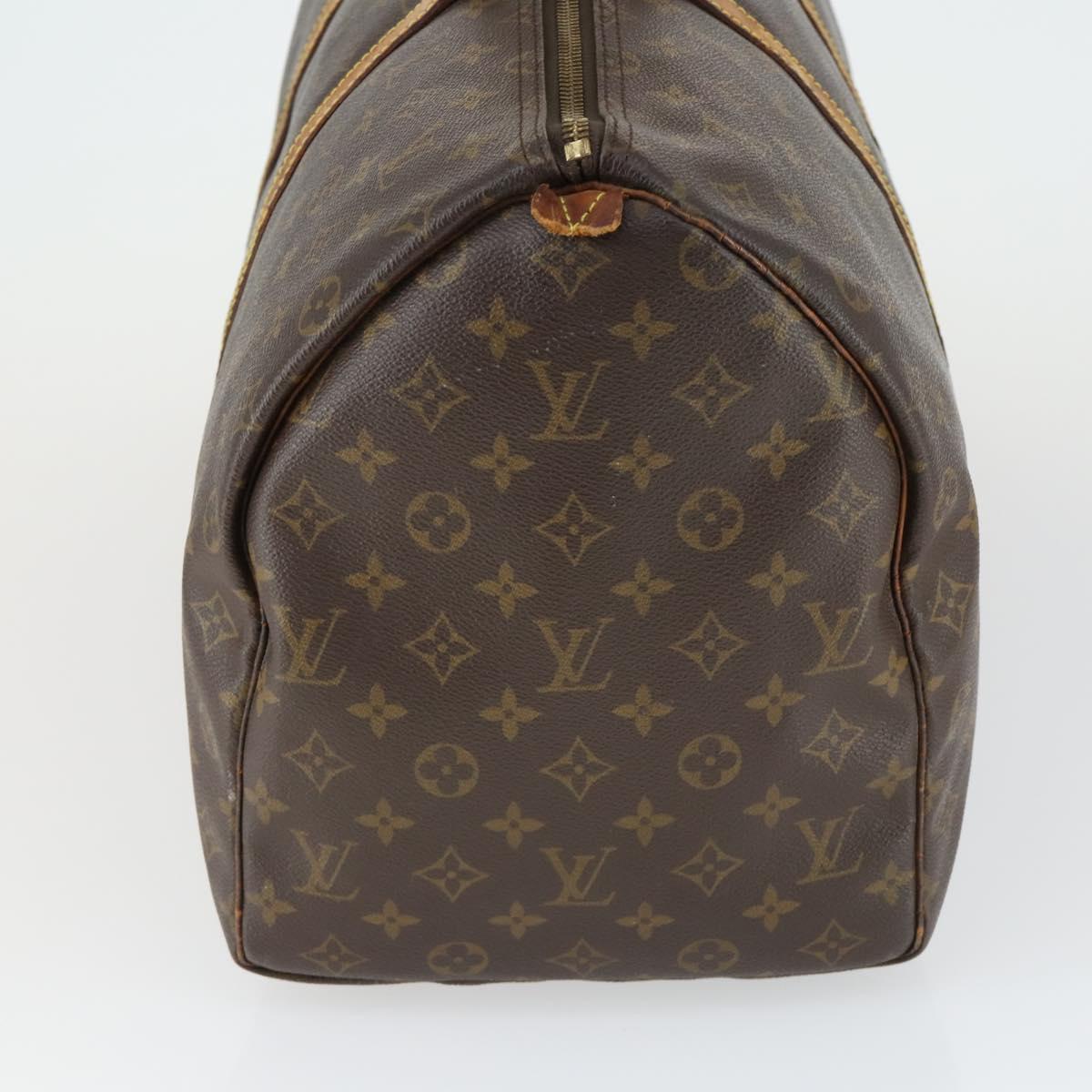 LOUIS VUITTON Monogram Keepall 50 Boston Bag M41426 LV Auth 168137