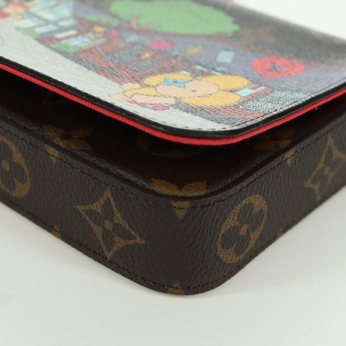 LOUIS VUITTON Monogram Vivienne Pochette Felice Shoulder Bag LV Auth 168142SM