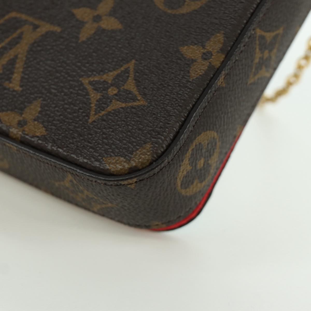 LOUIS VUITTON Monogram Vivienne Pochette Felice Shoulder Bag LV Auth 168142SM