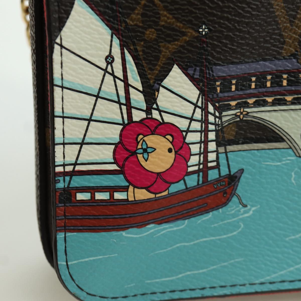 LOUIS VUITTON Monogram Vivienne Pochette Felice Shoulder Bag LV Auth 168142SM
