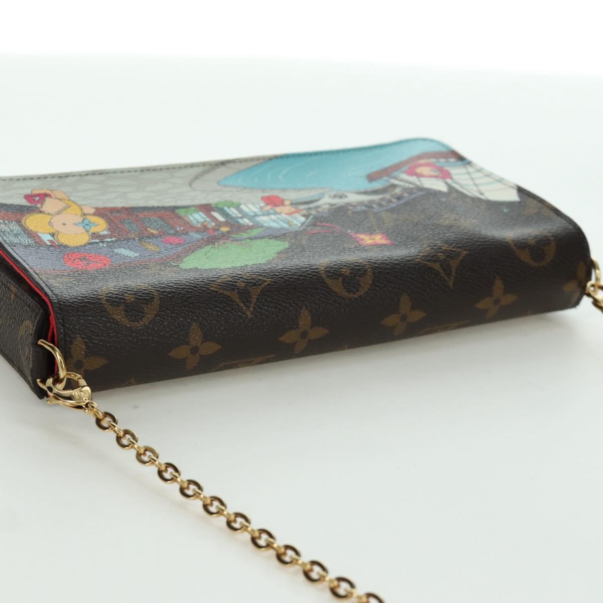 LOUIS VUITTON Monogram Vivienne Pochette Felice Shoulder Bag LV Auth 168142SM