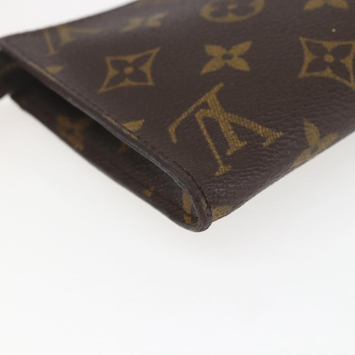 LOUIS VUITTON Monogram Bucket GM Accessory Pouch LV Auth 168188
