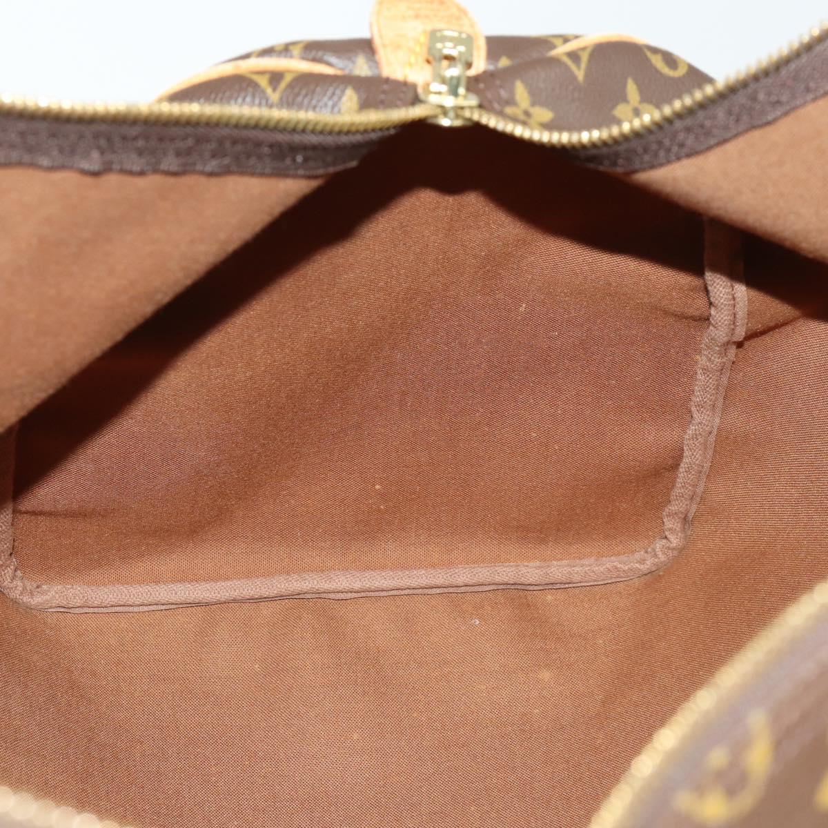 LOUIS VUITTON Monogram Keepall 55 Boston Bag M41424 LV Auth 168241