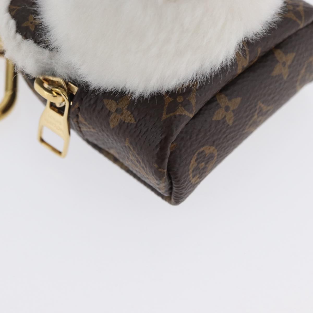 LOUIS VUITTON Monogram Adorable Bear Charm M02128 LV Auth 168254SAM
