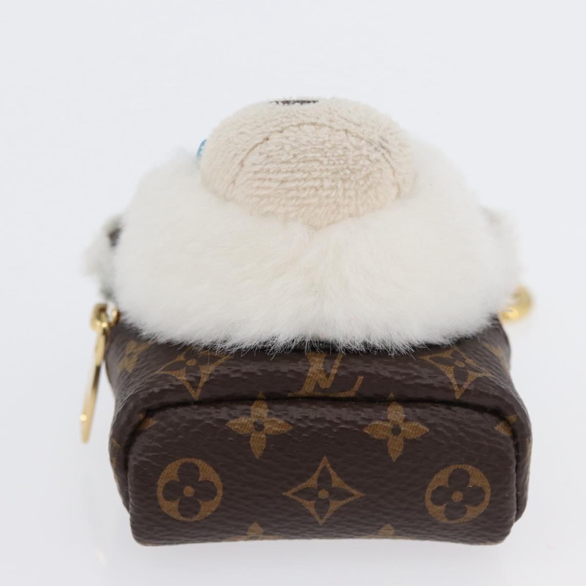 LOUIS VUITTON Monogram Adorable Bear Charm M02128 LV Auth 168254SAM