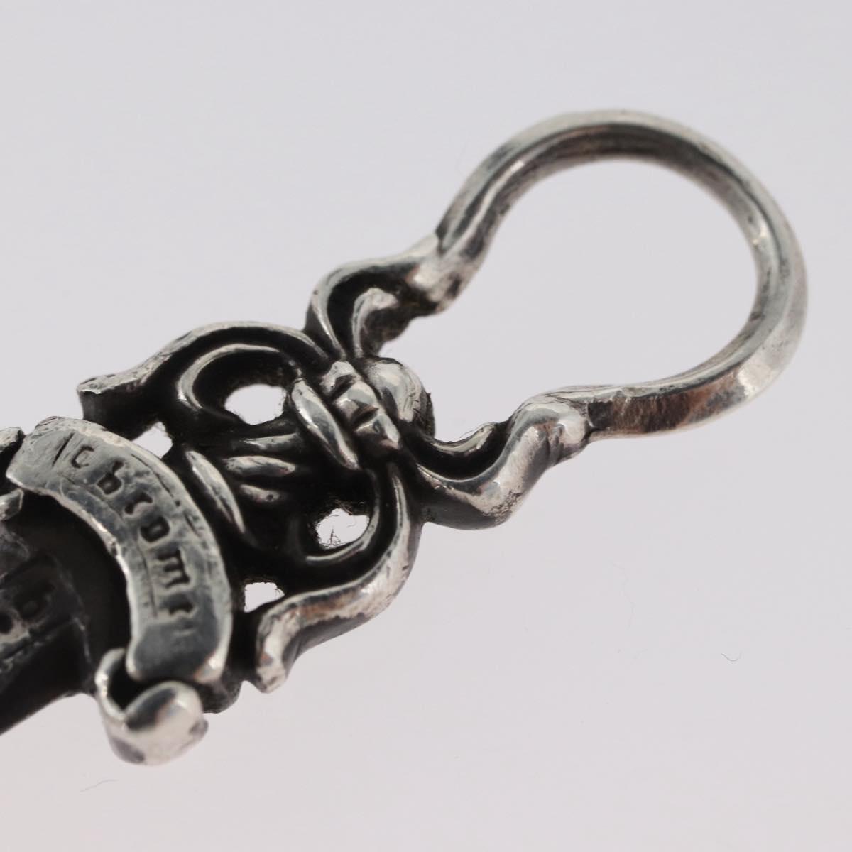 Chrome Hearts Dagger Charm Pendant Top Ag925 Silver Auth 168256SM