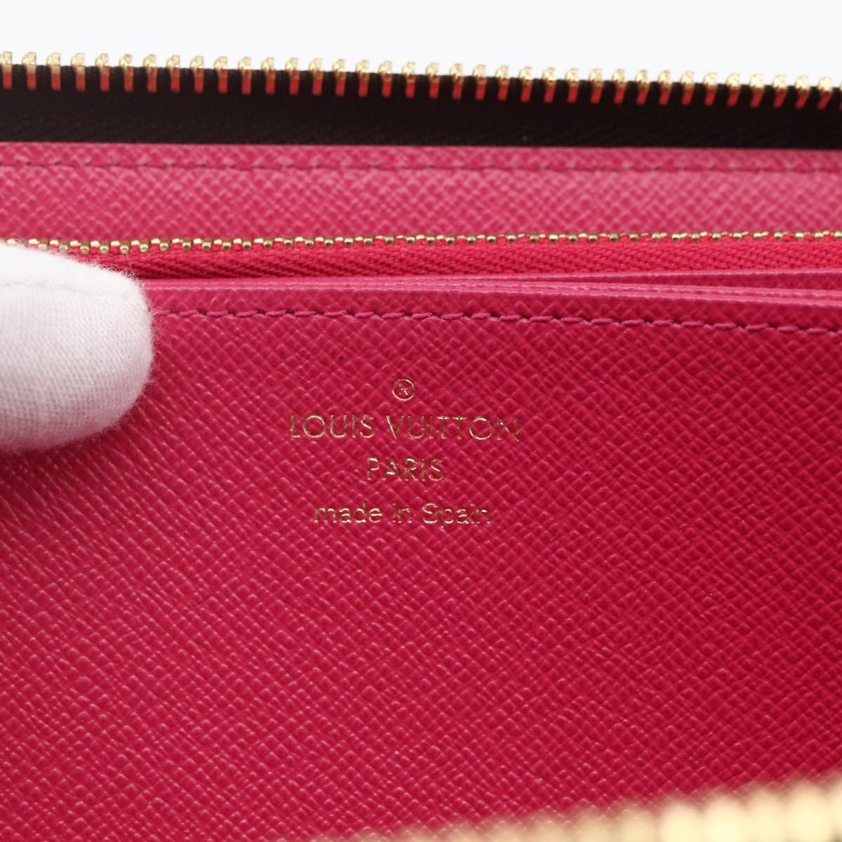 LOUIS VUITTON Monogram Vivienne Zippy Wallet Long Wallet M69750 Auth 168259SAM