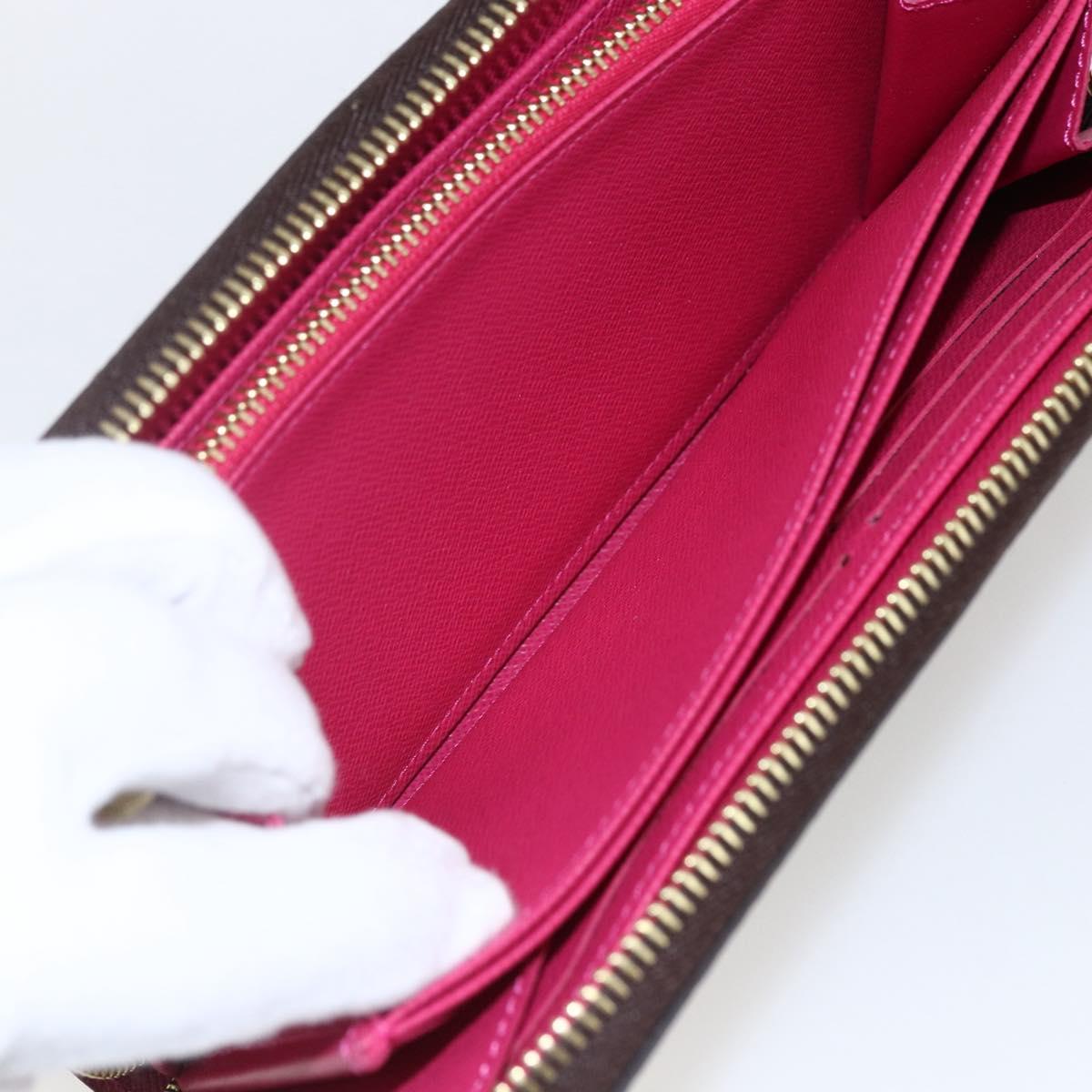LOUIS VUITTON Monogram Vivienne Zippy Wallet Long Wallet M69750 Auth 168259SAM