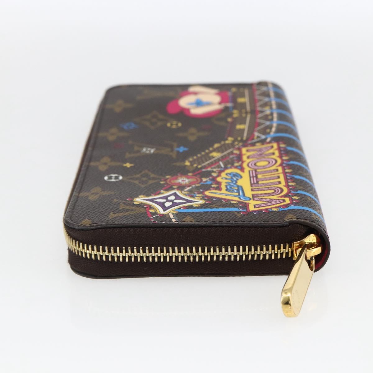 LOUIS VUITTON Monogram Vivienne Zippy Wallet Long Wallet M69750 Auth 168259SAM