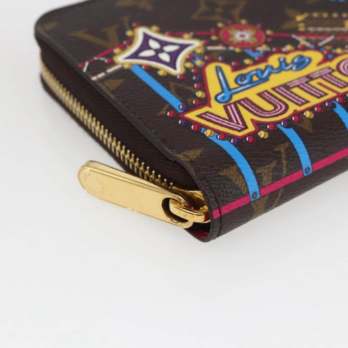 LOUIS VUITTON Monogram Vivienne Zippy Wallet Long Wallet M69750 Auth 168259SAM