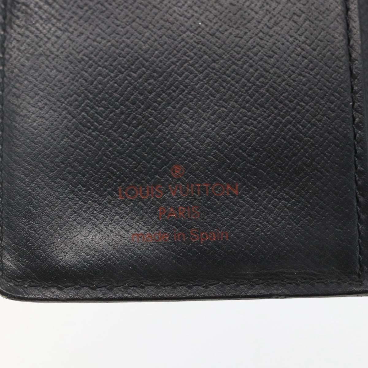 LOUIS VUITTON Epi Agenda PM Day Planner Cover Blue R20055 LV Auth 168266