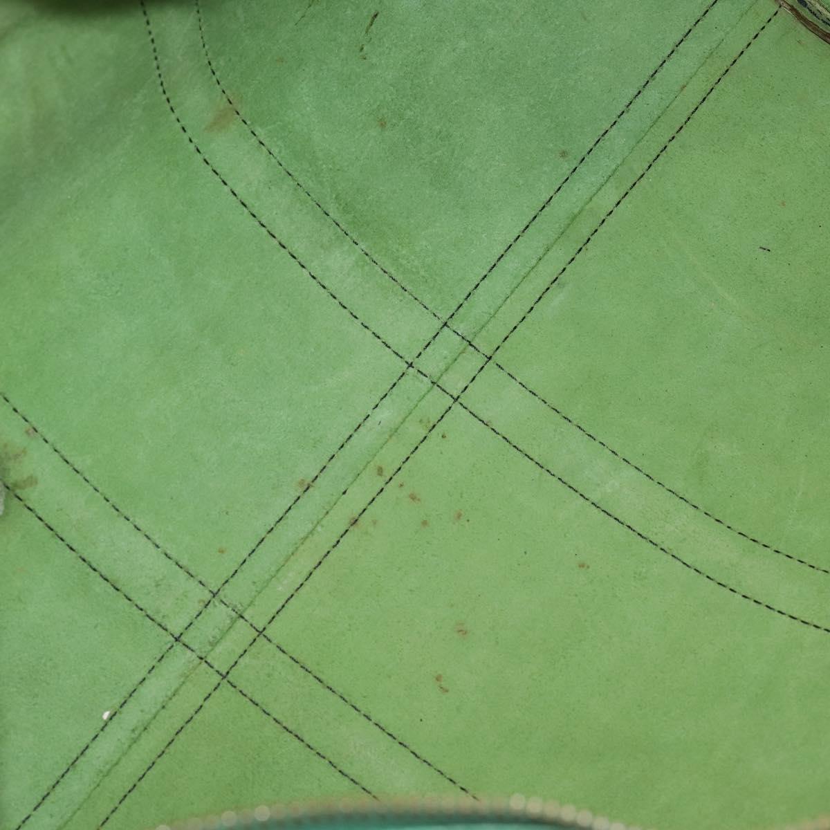 LOUIS VUITTON Epi Keepall 45 Boston Bag Green M42974 LV Auth 168281