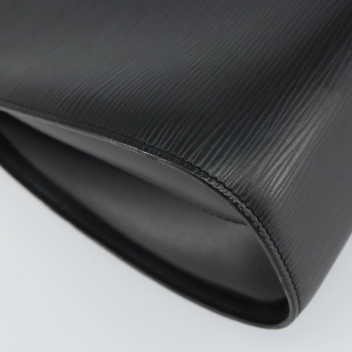 LOUIS VUITTON Epi Dauphine GM Cosmetic Pouch Black M48432 LV Auth 168282