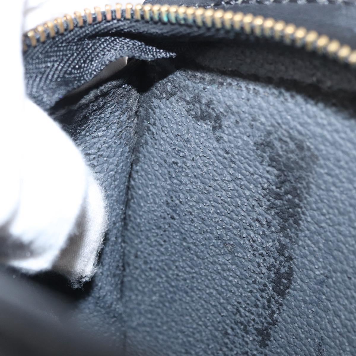 LOUIS VUITTON Epi Trousse Crete Pouch Black M48402 LV Auth 168283