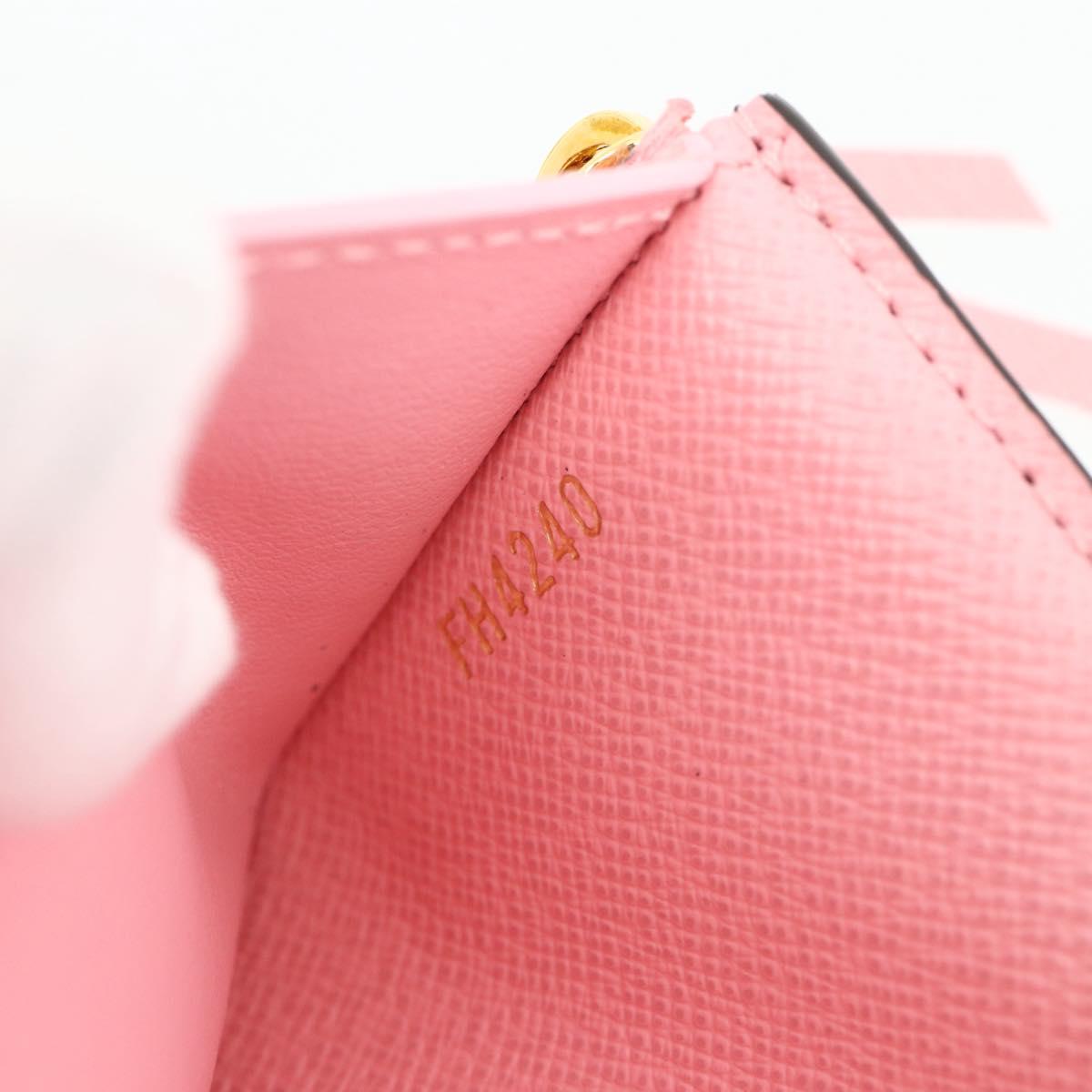 LOUIS VUITTON Monogram Vivienne Portefeuille Victorine Pink M69754 Auth 168298M