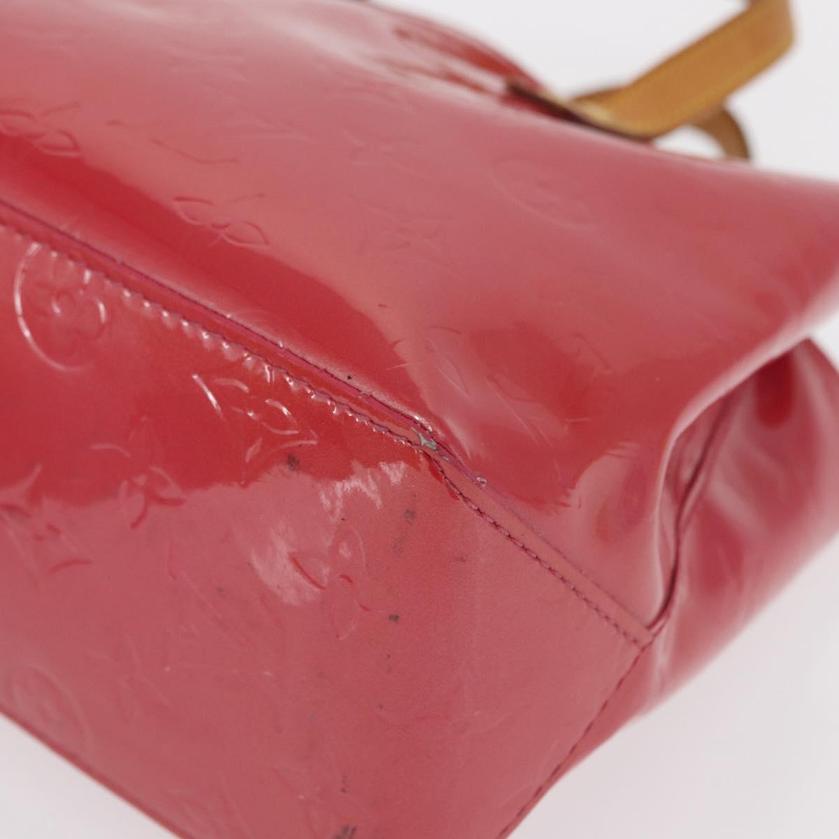 LOUIS VUITTON Monogram Vernis Reade PM Hand Bag Fran Boise M9132F LV Auth 168344