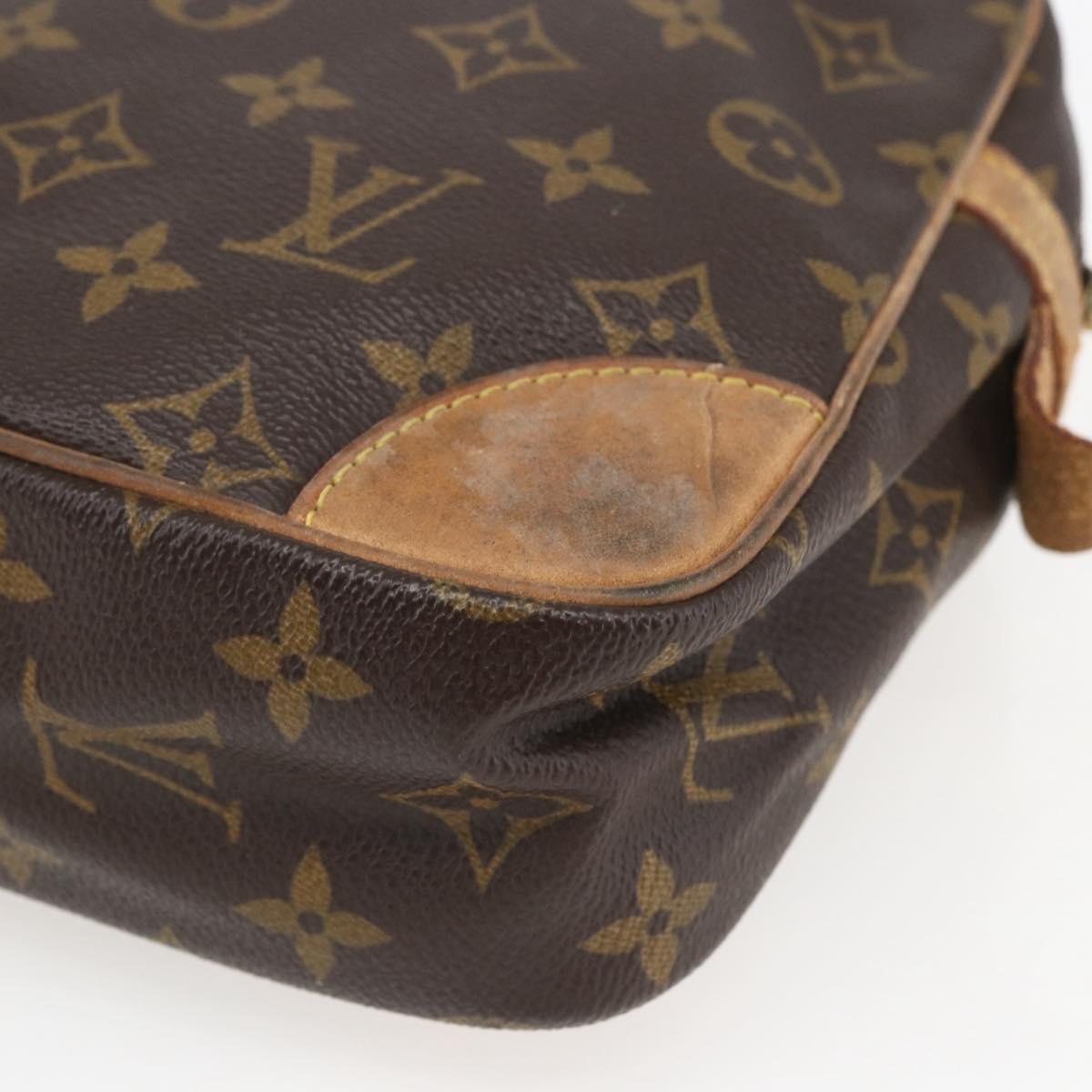 LOUIS VUITTON Monogram Compiegne 28 Clutch Bag M51845 LV Auth 168345