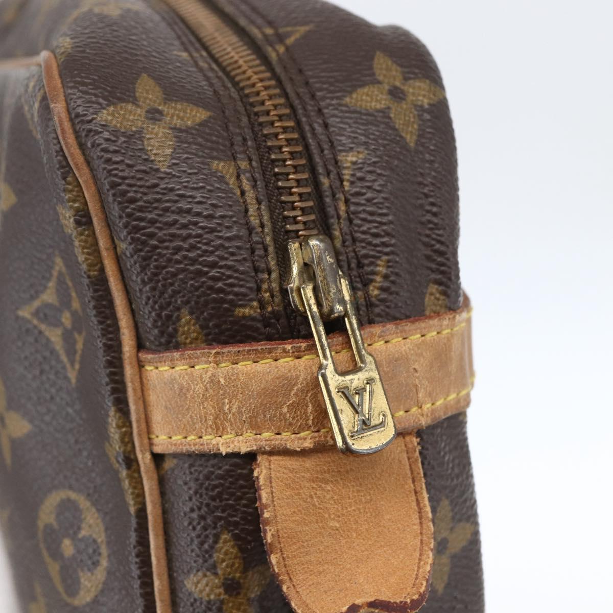 LOUIS VUITTON Monogram Compiegne 28 Clutch Bag M51845 LV Auth 168345