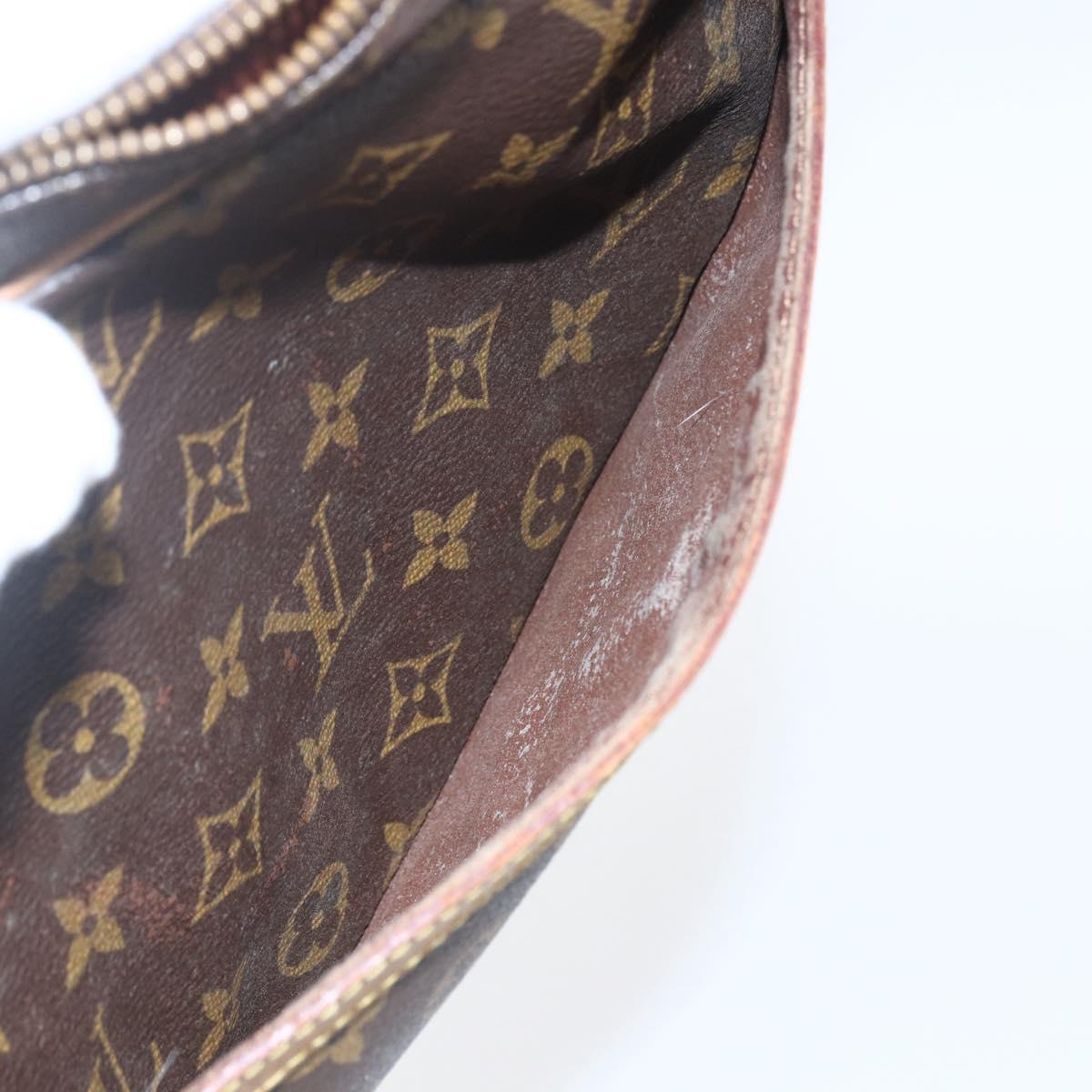 LOUIS VUITTON Monogram Compiegne 28 Clutch Bag M51845 LV Auth 168345