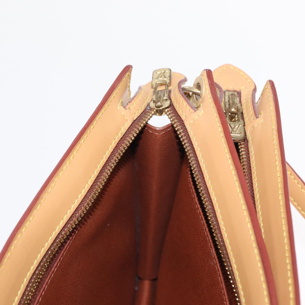 LOUIS VUITTON Epi Angian Shoulder Bag Beige M52116 LV Auth 168364