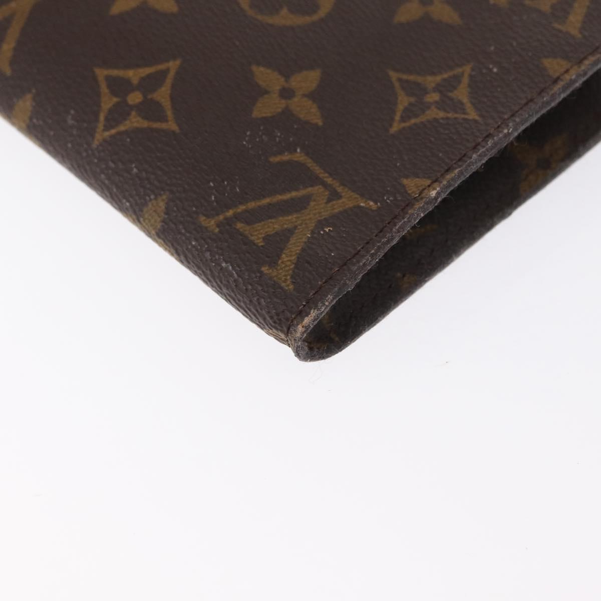 LOUIS VUITTON Monogram Bucket GM Accessory Pouch LV Auth 168367