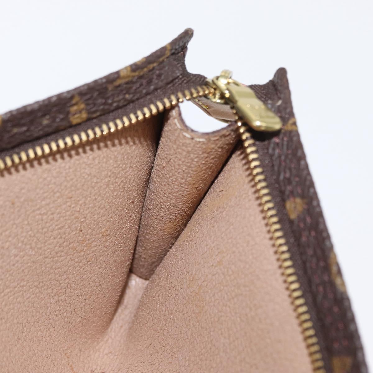 LOUIS VUITTON Monogram Bucket GM Accessory Pouch LV Auth 168367