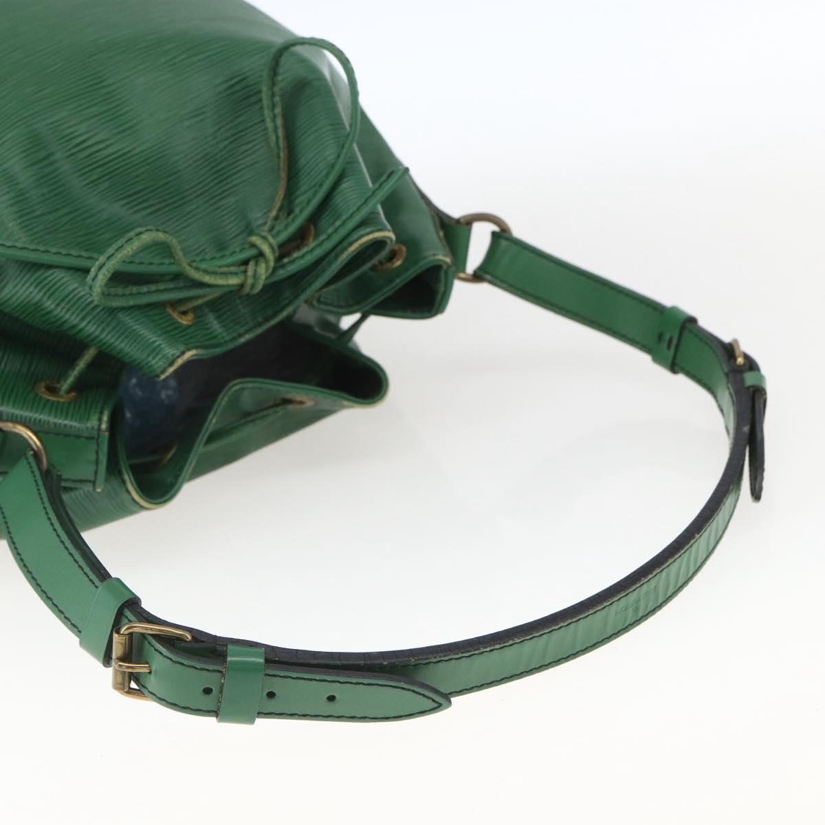LOUIS VUITTON Epi Petit Noe Shoulder Bag Green M44104 LV Auth 168370