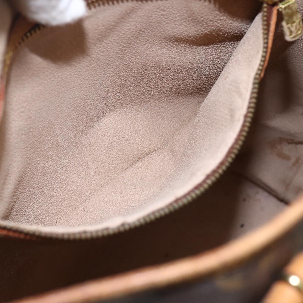 LOUIS VUITTON Monogram Bucket GM Shoulder Bag M42236 LV Auth 168384