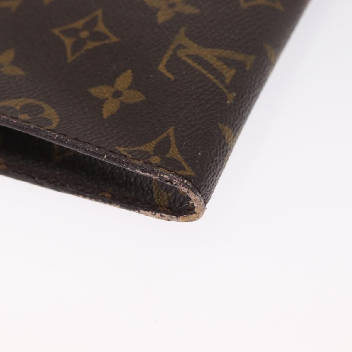 LOUIS VUITTON Monogram Bucket PM Accessory Pouch LV Auth 168392