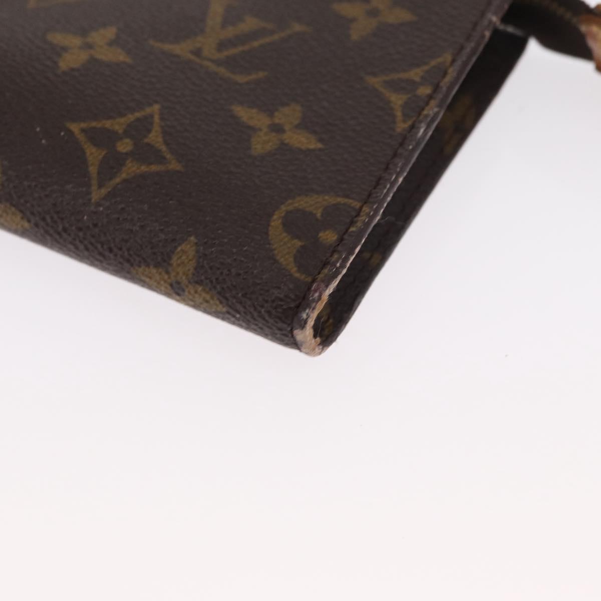 LOUIS VUITTON Monogram Bucket PM Accessory Pouch LV Auth 168392
