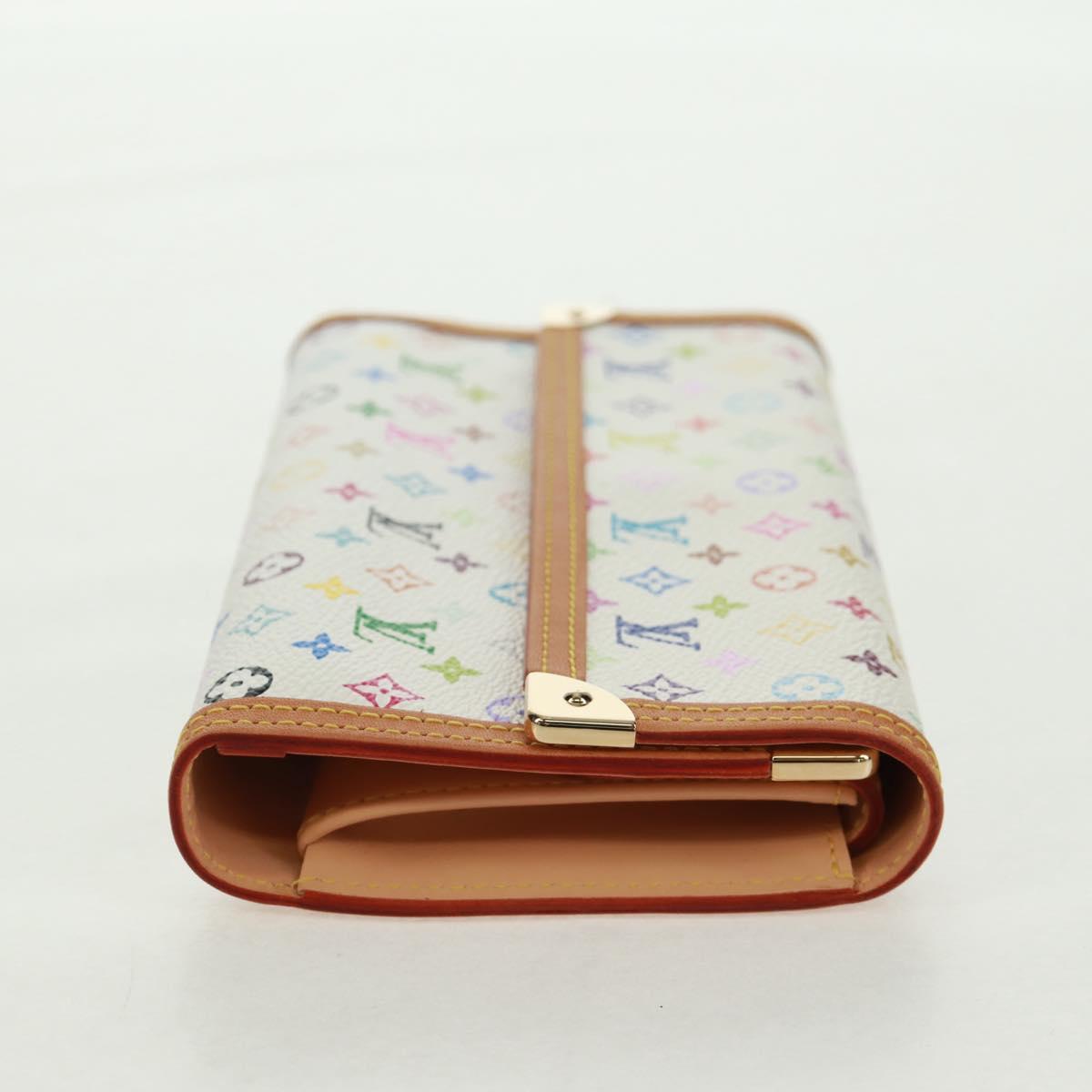 LOUIS VUITTON Multicolor Porte Tresor International Wallet M92659 Auth 168396SAV